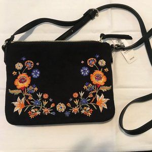 Small Flowered Cross Body Bag